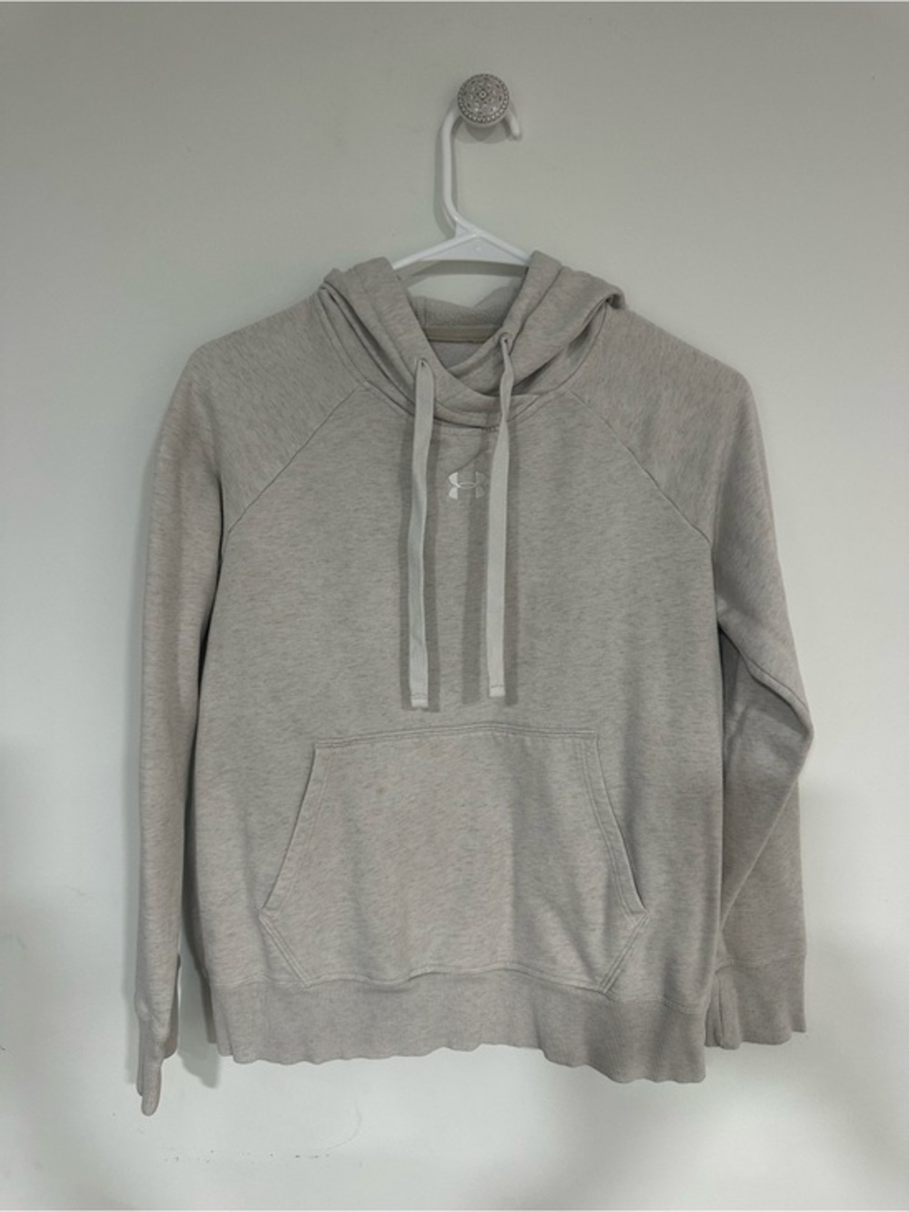 Under Armour Men's Heather Gray Pullover Hoodie